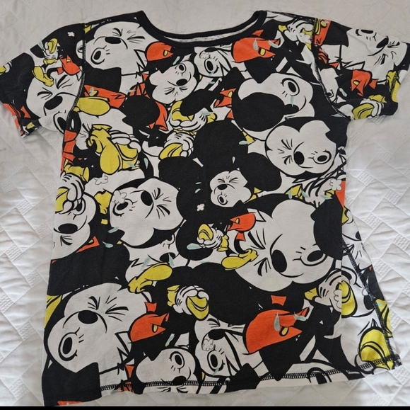 Kids Mickey Mouse Ringer Tee - Picture 1 of 2